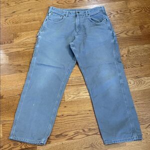 Carhartt Men's Relaxed Fit Gray Jeans